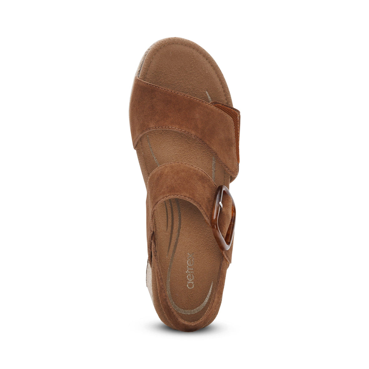 Aetrex Ashley Arch Support Wedge - Scotch
