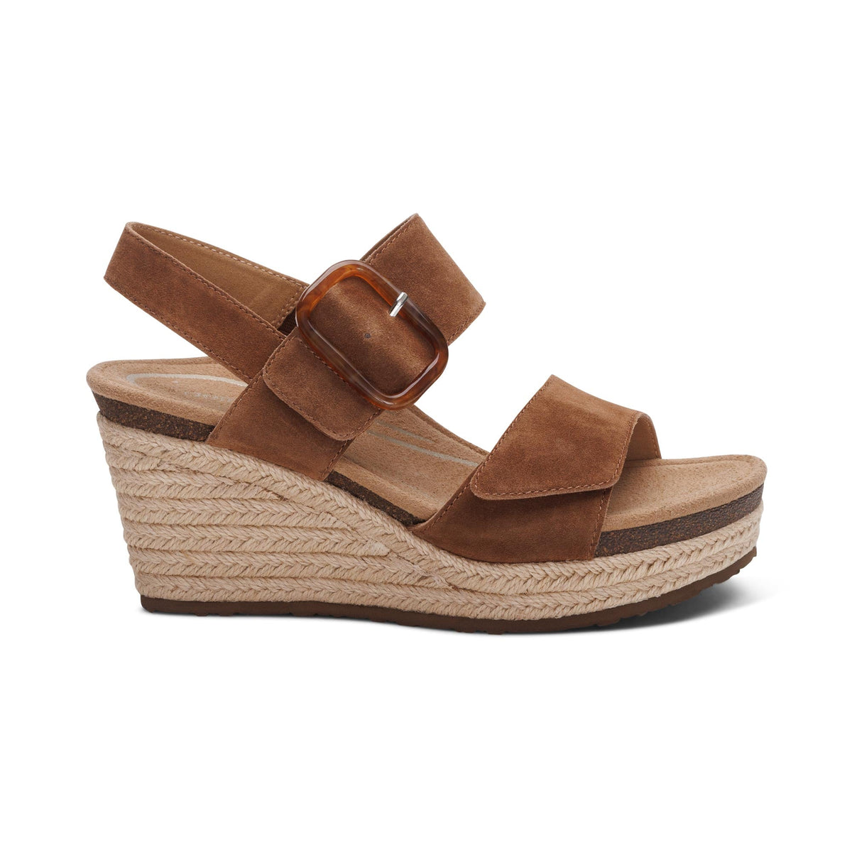 Aetrex Ashley Arch Support Wedge - Scotch