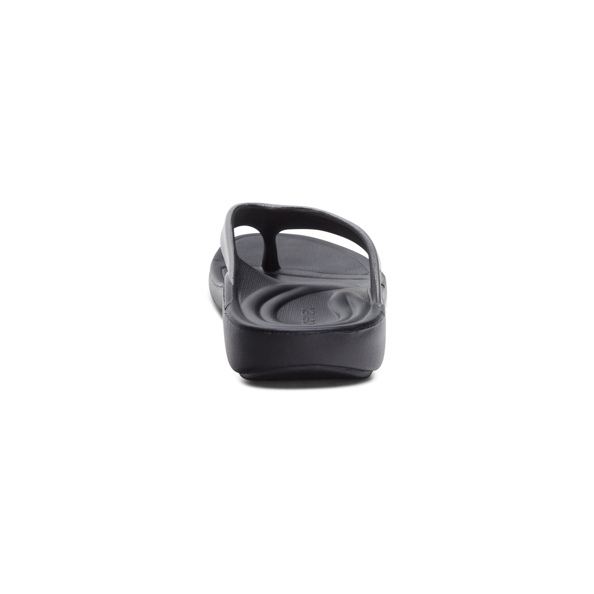 Aetrex Maui Orthotic Women's Flips - Pewter Metallic