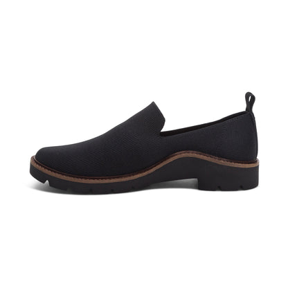 Aetrex Chloe Slip-On Loafer - Black