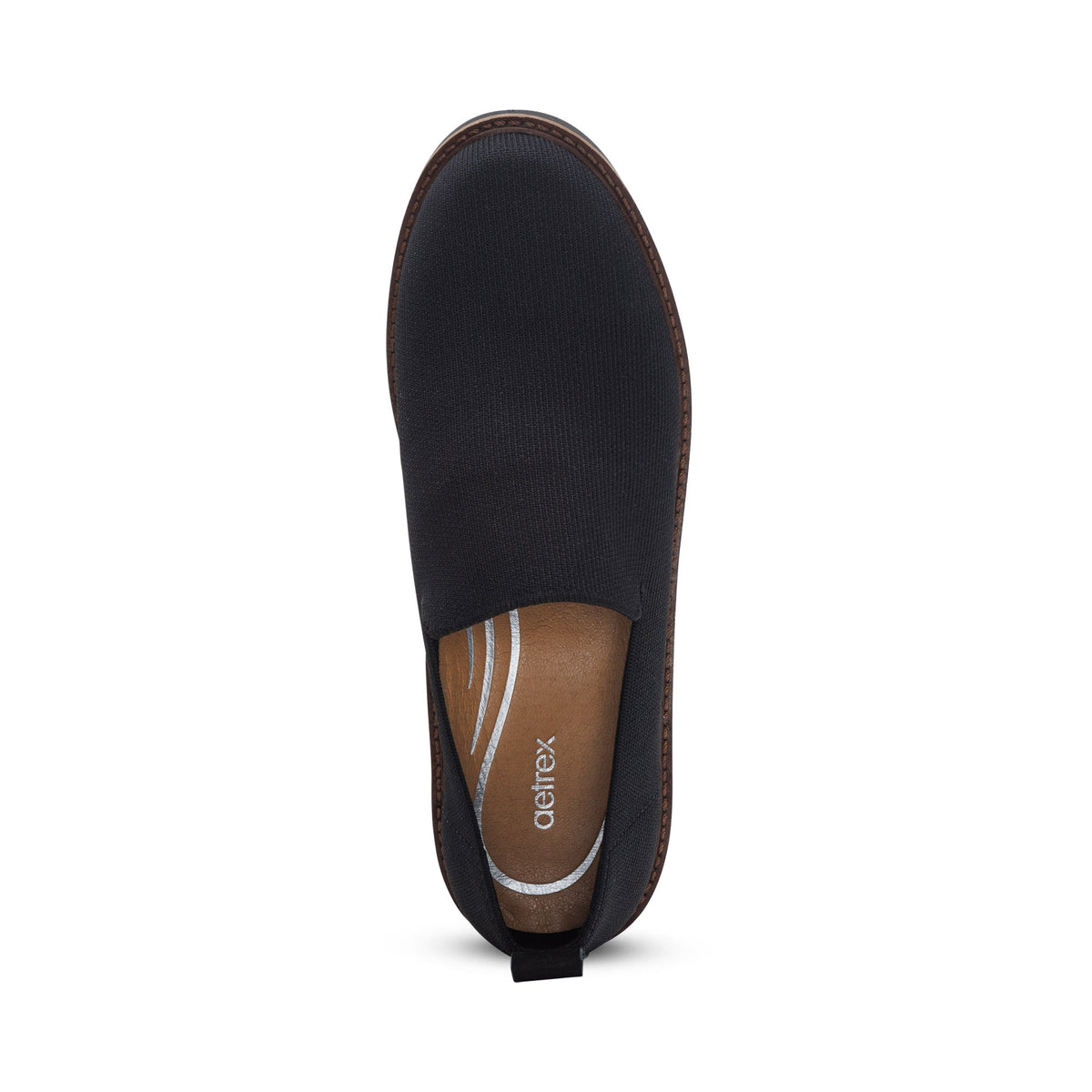 Aetrex Chloe Slip-On Loafer - Black