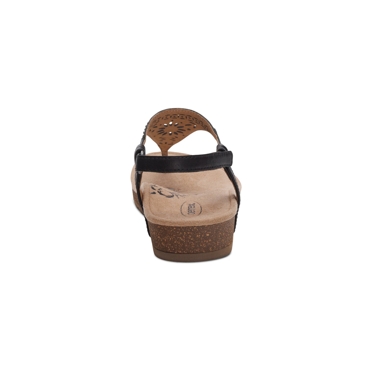Aetrex Evelyn Thong Sandal - Black