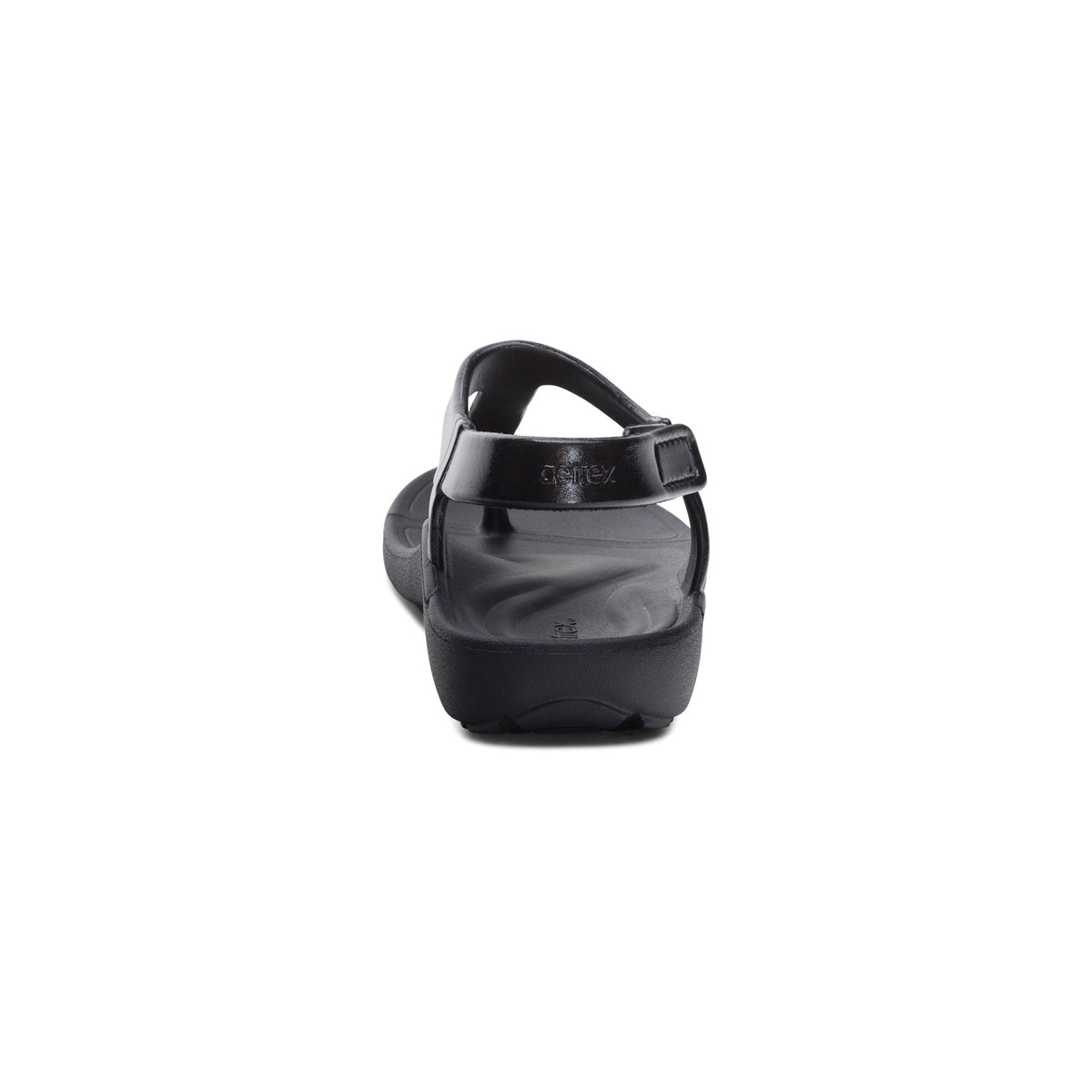Aetrex Skyler Thong Sandal - Black