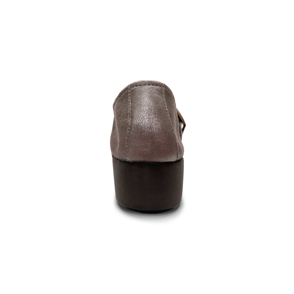 Aetrex Joanne Mary Jane - Brushed Silver