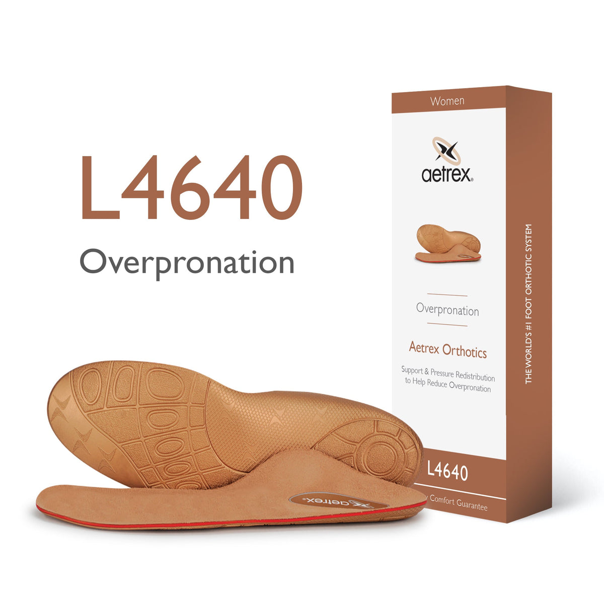 Aetrex Women's Orthotics for Overpronation