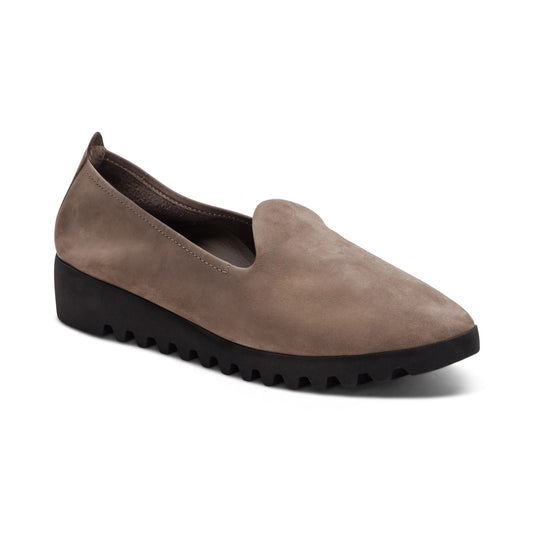 Aetrex Liz Arch Support Slip-On - Taupe