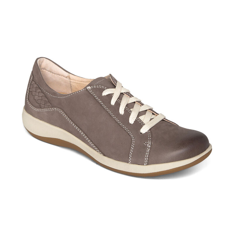 Aetrex Dana Lace-Up Oxford - Warm Grey