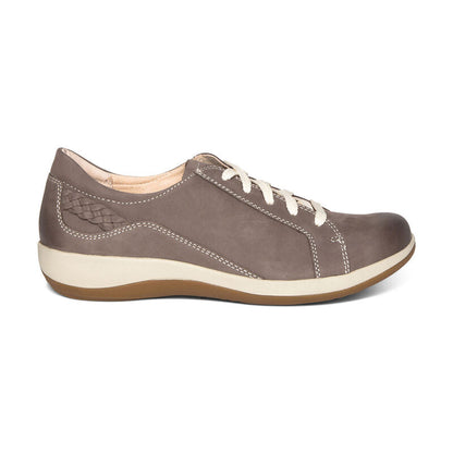 Aetrex Dana Lace-Up Oxford - Warm Grey