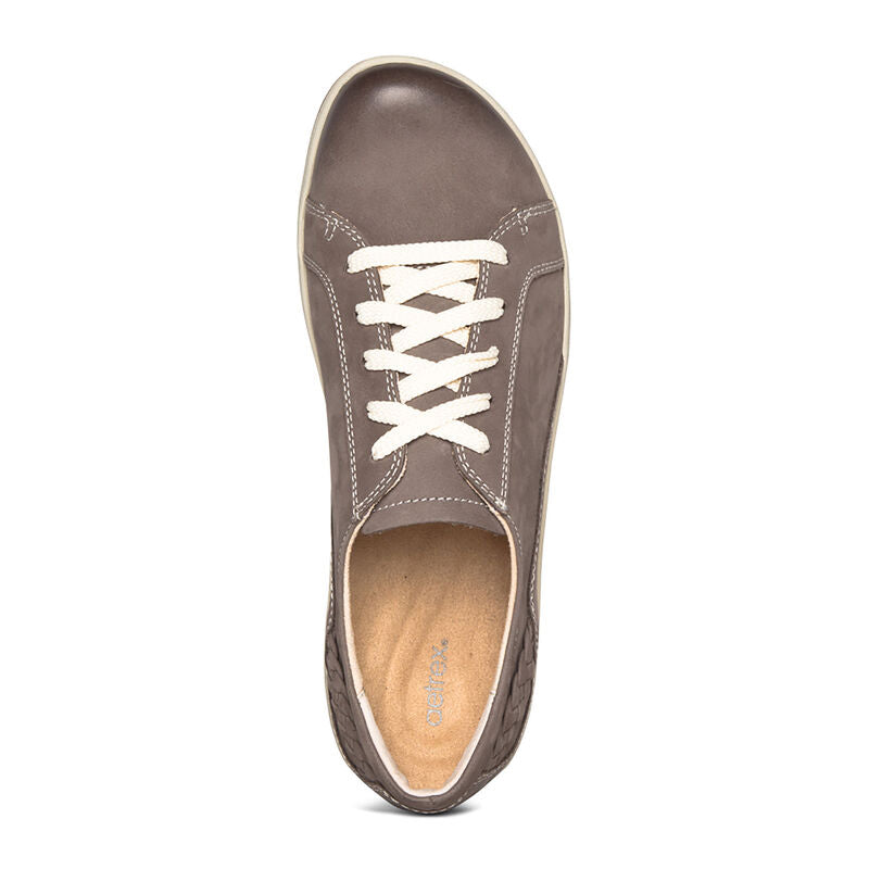 Aetrex Dana Lace-Up Oxford - Warm Grey