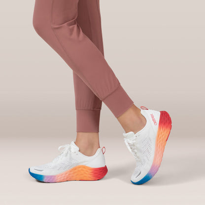 Aetrex Danika Arch Support Sneaker - White Ombre
