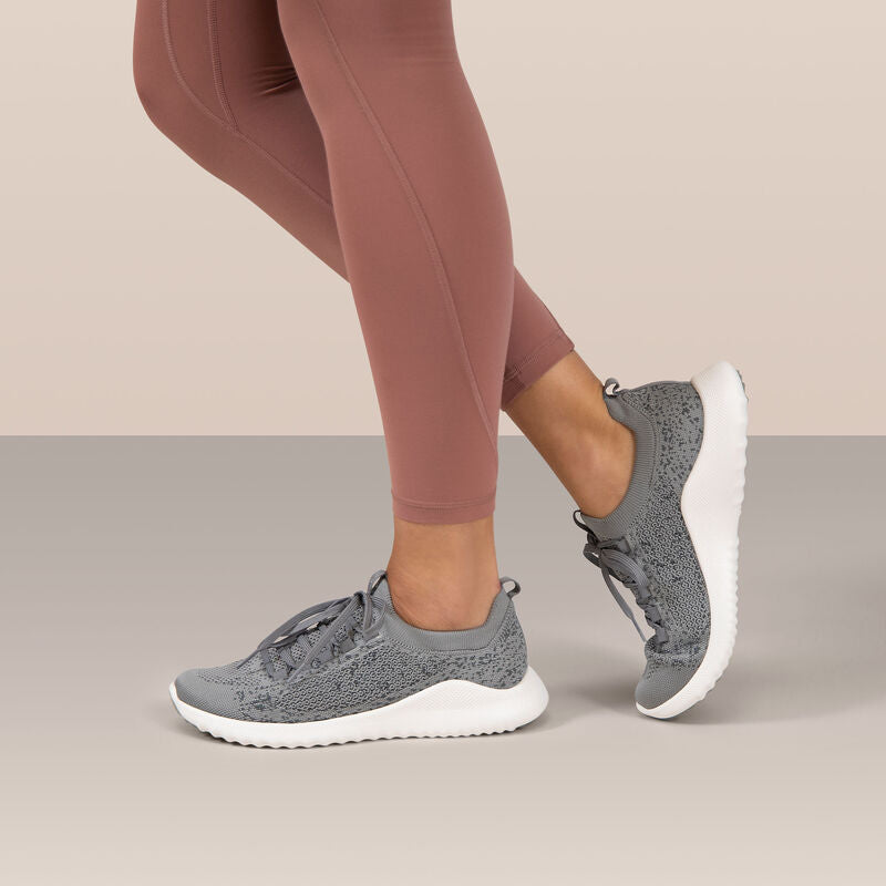 Aetrex Carly Arch Support Sneaker - Grey