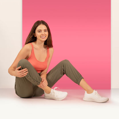 Aetrex Carly Arch Support Sneaker - White