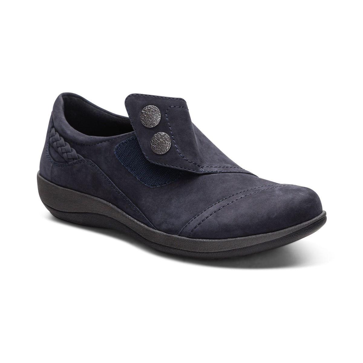 Aetrex Karina Monk Strap - Navy