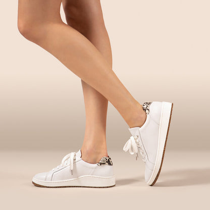 Aetrex Blake Comfort Sneaker - White