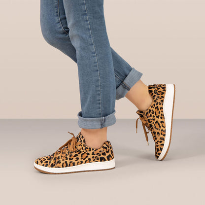 Aetrex Blake Comfort Sneaker - Leopard
