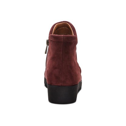 Aetrex Zoey Slip-On Boot - Burgundy