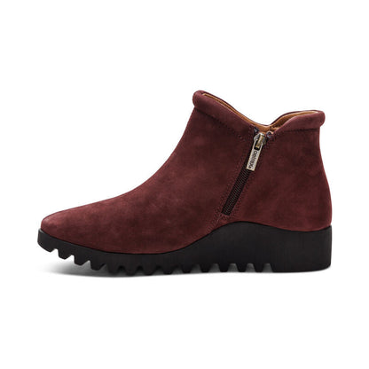 Aetrex Zoey Slip-On Boot - Burgundy