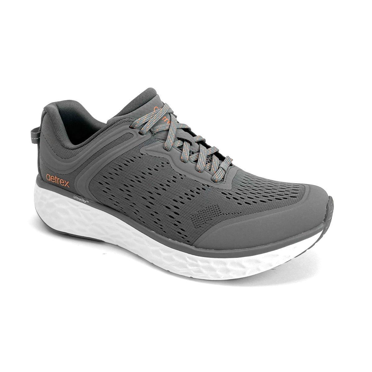 Aetrex Chase Arch Support Sneaker - Grey