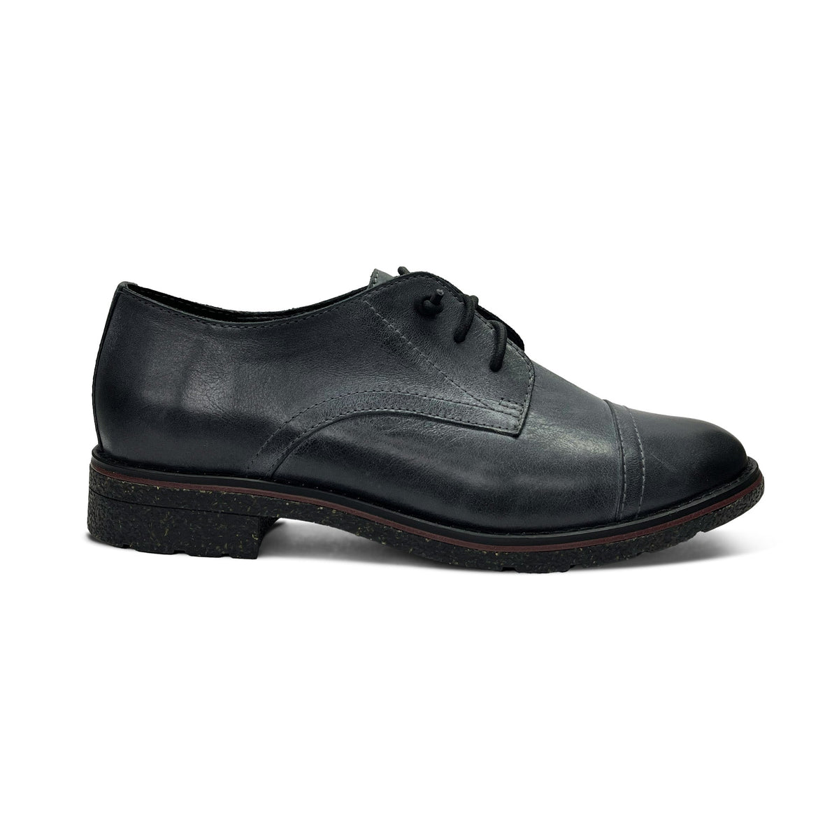 Aetrex Gina Arch Support Oxford - Black
