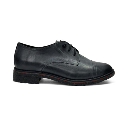 Aetrex Gina Arch Support Oxford - Black
