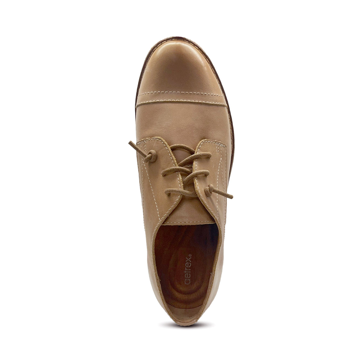 Aetrex Gina Arch Support Oxford - Chai