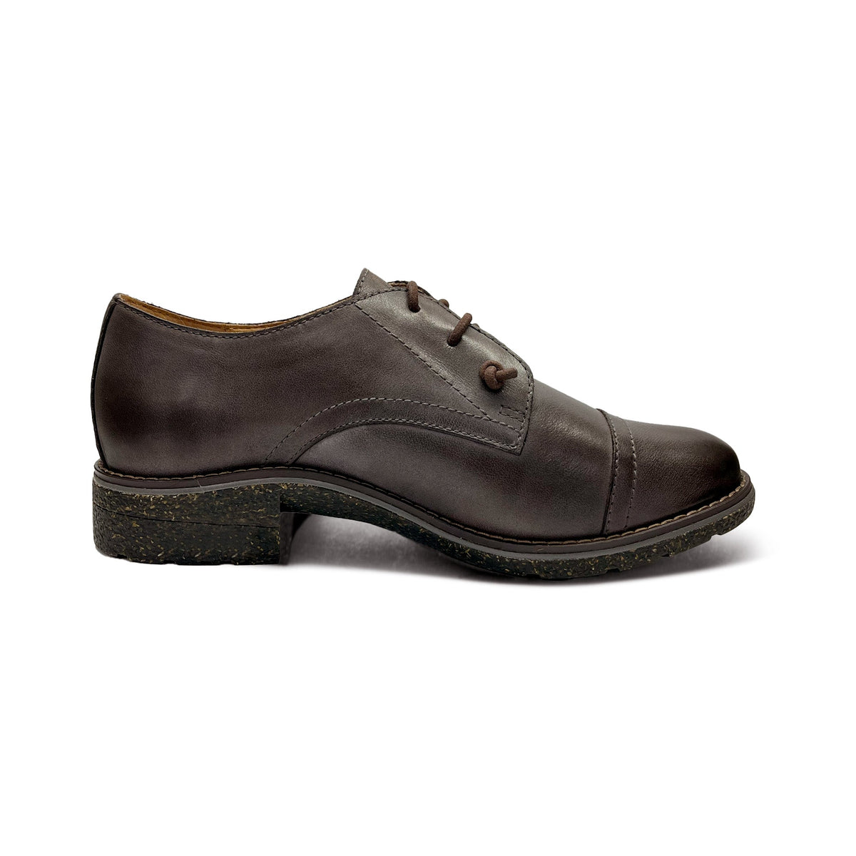 Aetrex Gina Arch Support Oxford - Dark Brown