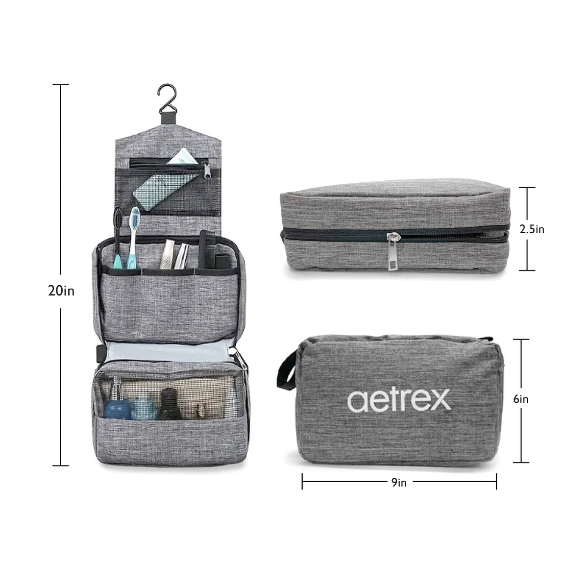 Aetrex Travel Toiletry Bag