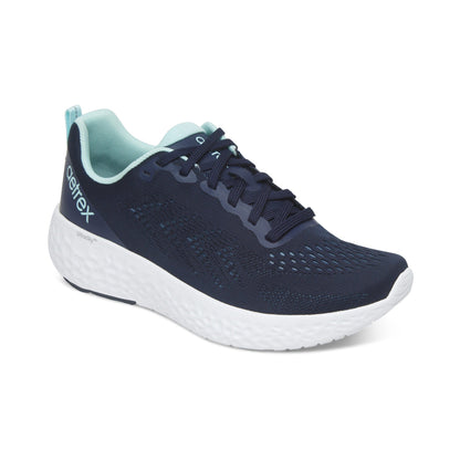 Aetrex Danika Arch Support Sneaker - Navy