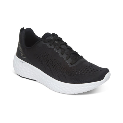 Aetrex Danika Arch Support Sneaker - Black