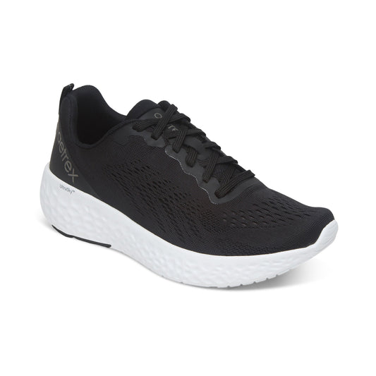 Aetrex Danika Arch Support Sneaker - Black