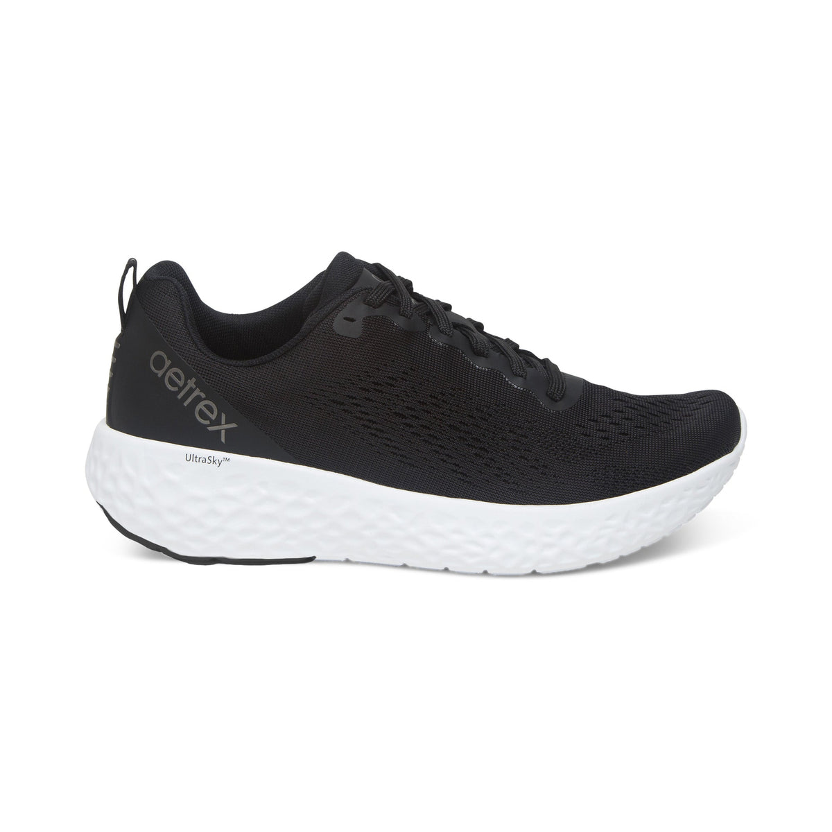 Aetrex Danika Arch Support Sneaker - Black