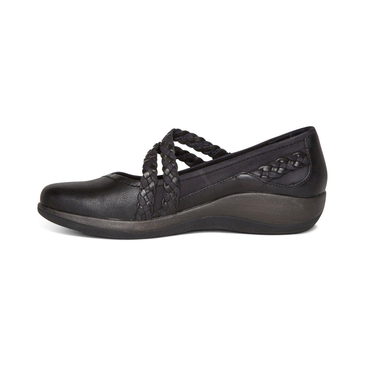 Aetrex Annie Mary Jane - Black