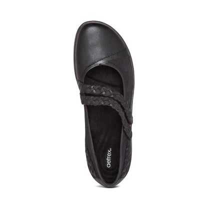 Aetrex Annie Mary Jane - Black