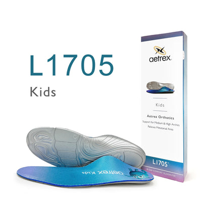 Aetrex Kids Orthotics W/ Metatarsal Support