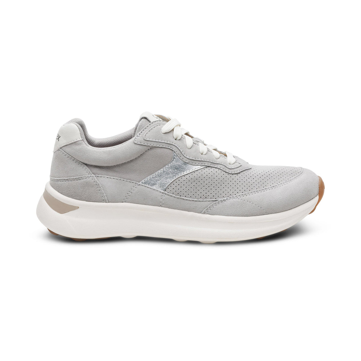 Aetrex Emily Lace-Up Sneaker - Grey