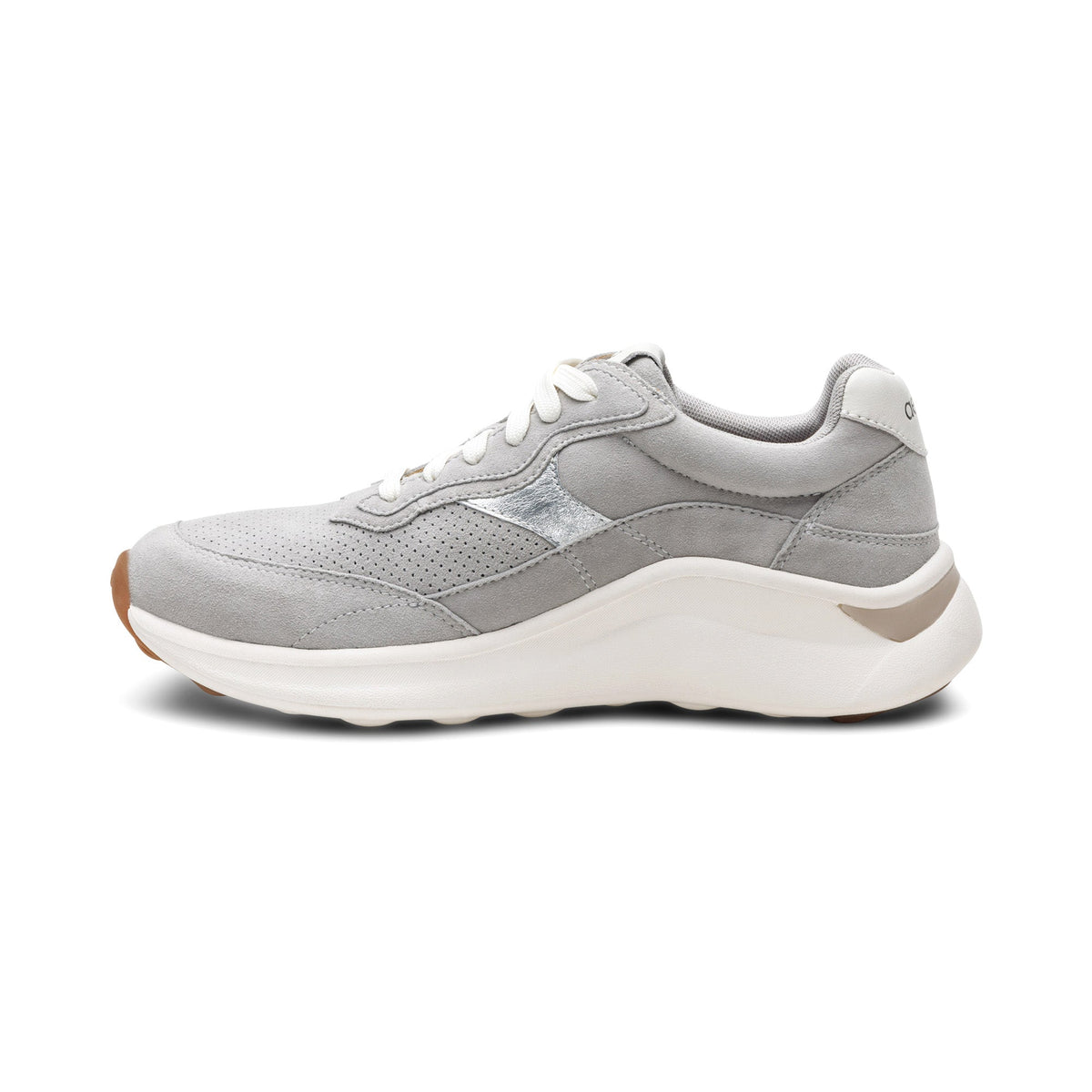Aetrex Emily Lace-Up Sneaker - Grey