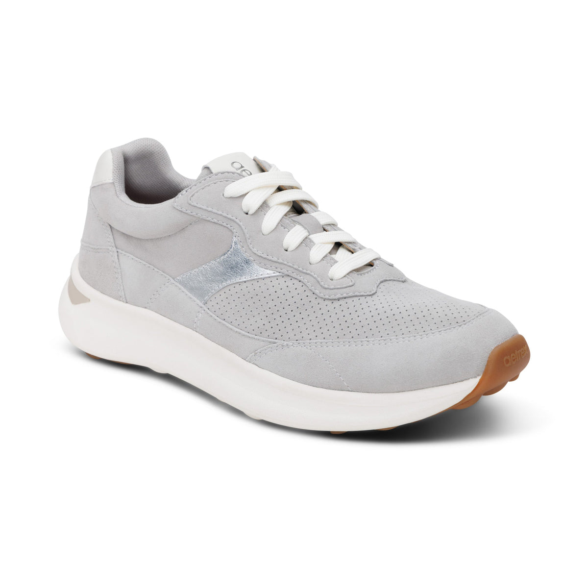 Aetrex Emily Lace-Up Sneaker - Grey