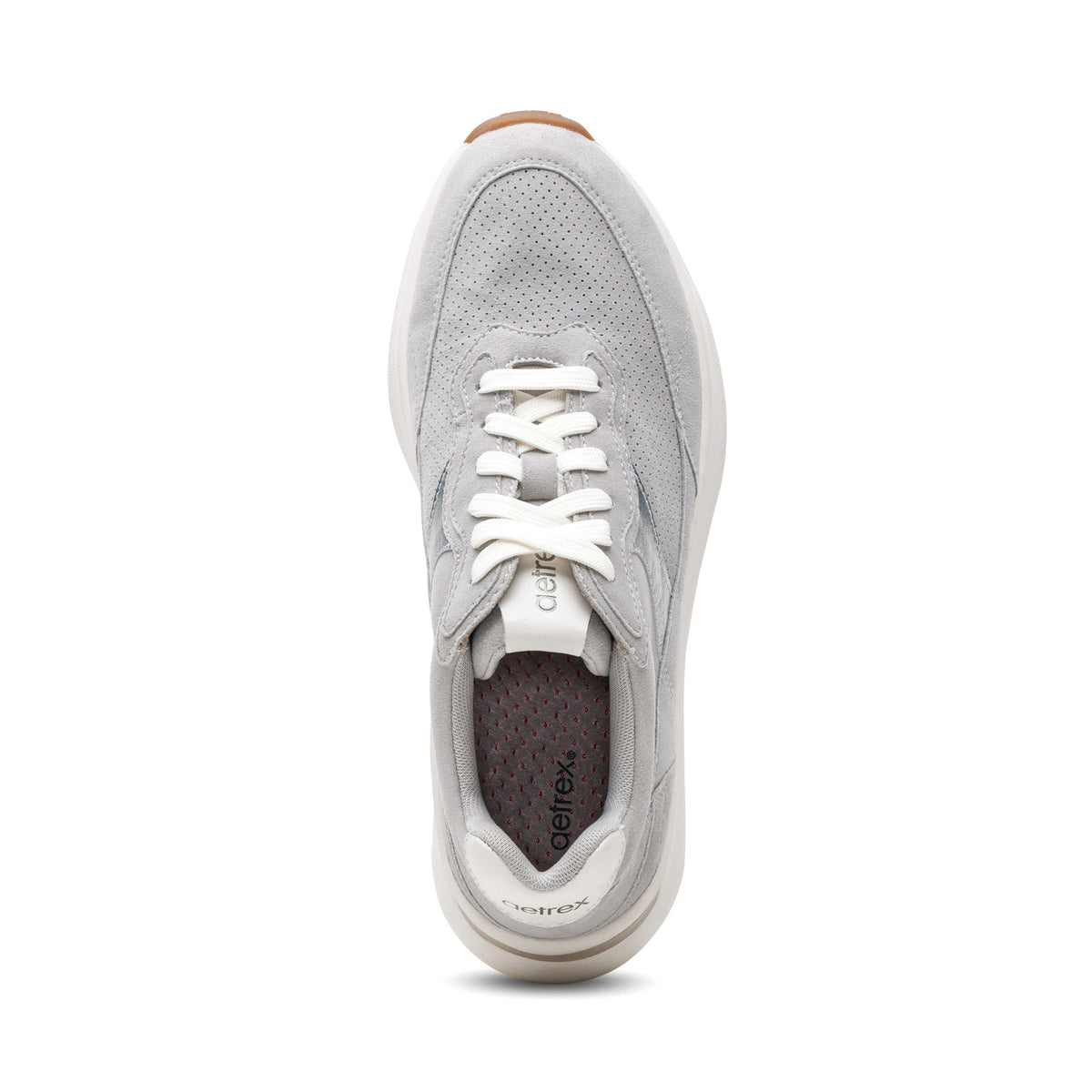 Aetrex Emily Lace-Up Sneaker - Grey