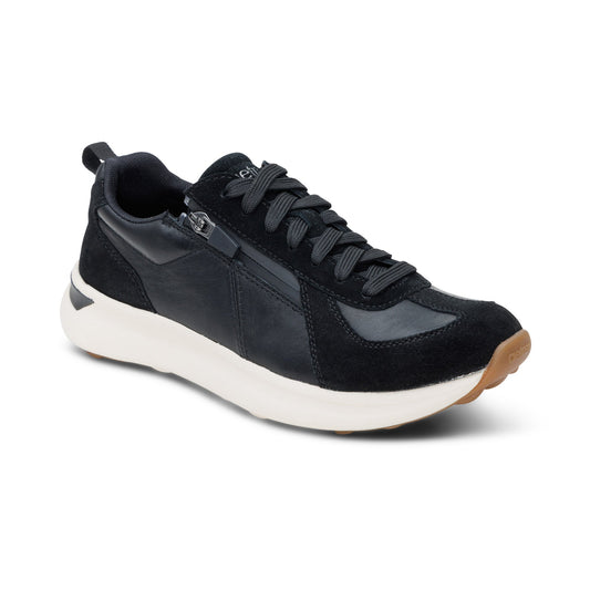 Aetrex Elise Arch Support Sneaker - Black