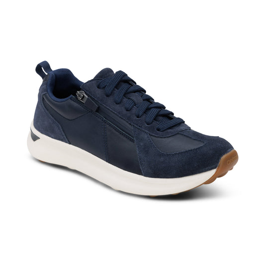 Aetrex Elise Arch Support Sneaker - Navy