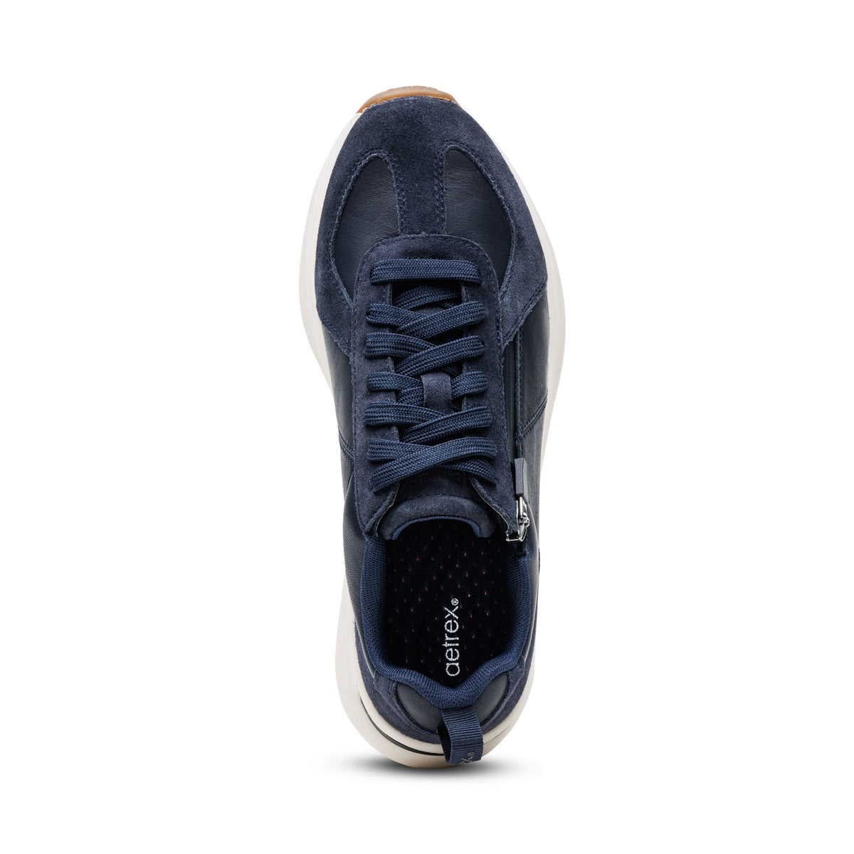 Aetrex Elise Arch Support Sneaker - Navy