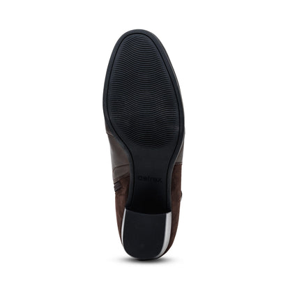 Aetrex Rebecca Heel Boot - Dark Brown