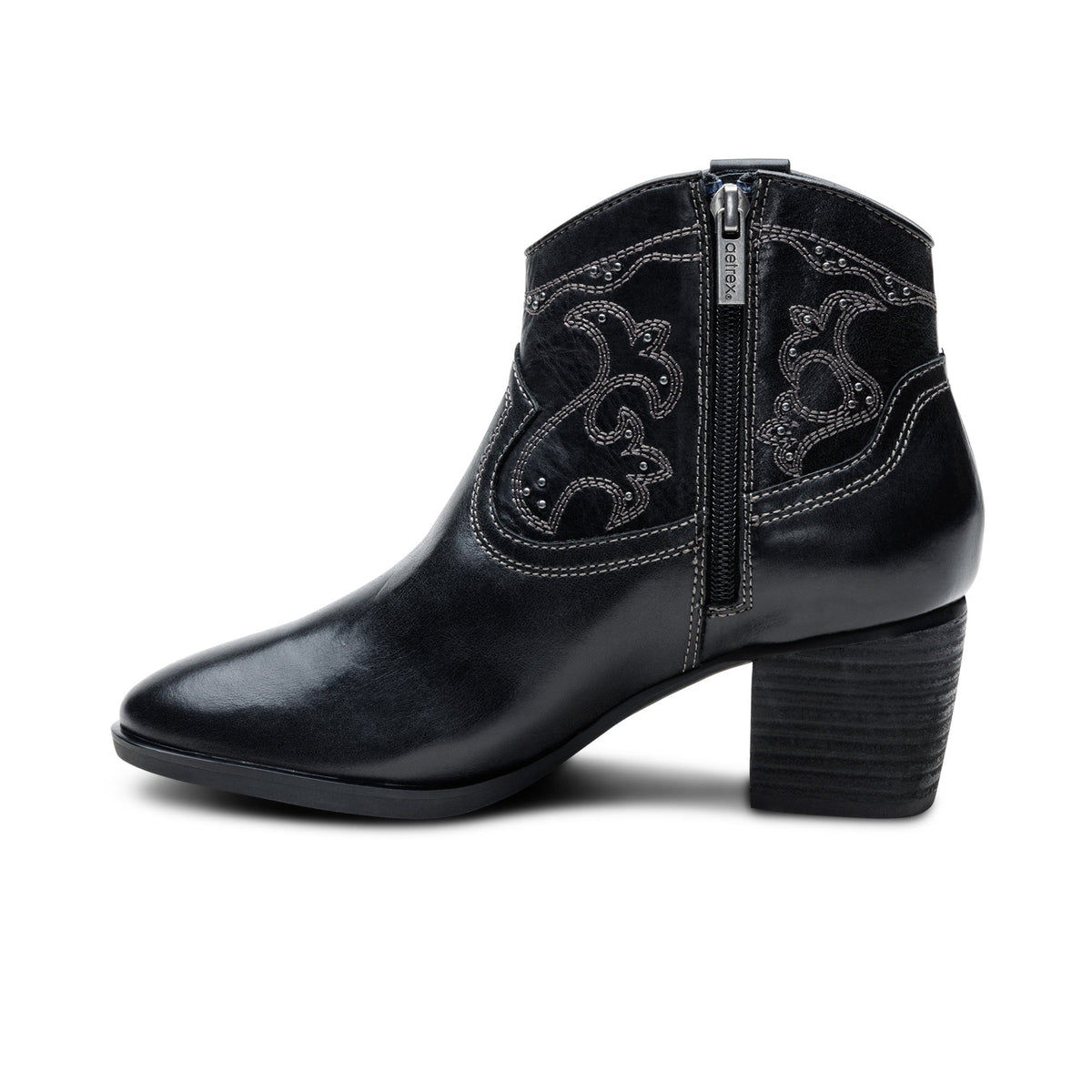 Aetrex Reagan Ankle Boot - Black