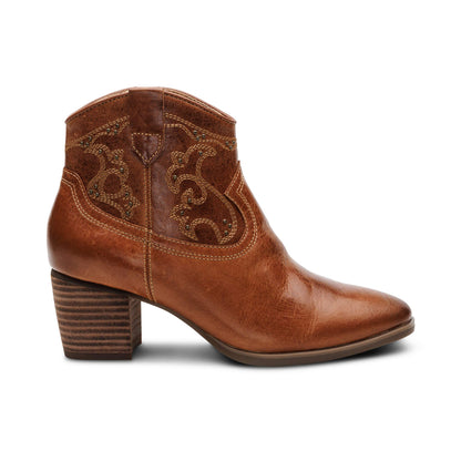 Aetrex Reagan Ankle Boot - Cognac
