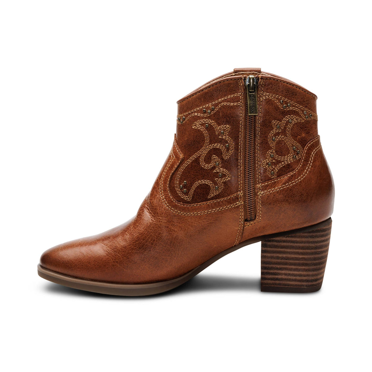 Aetrex Reagan Ankle Boot - Cognac