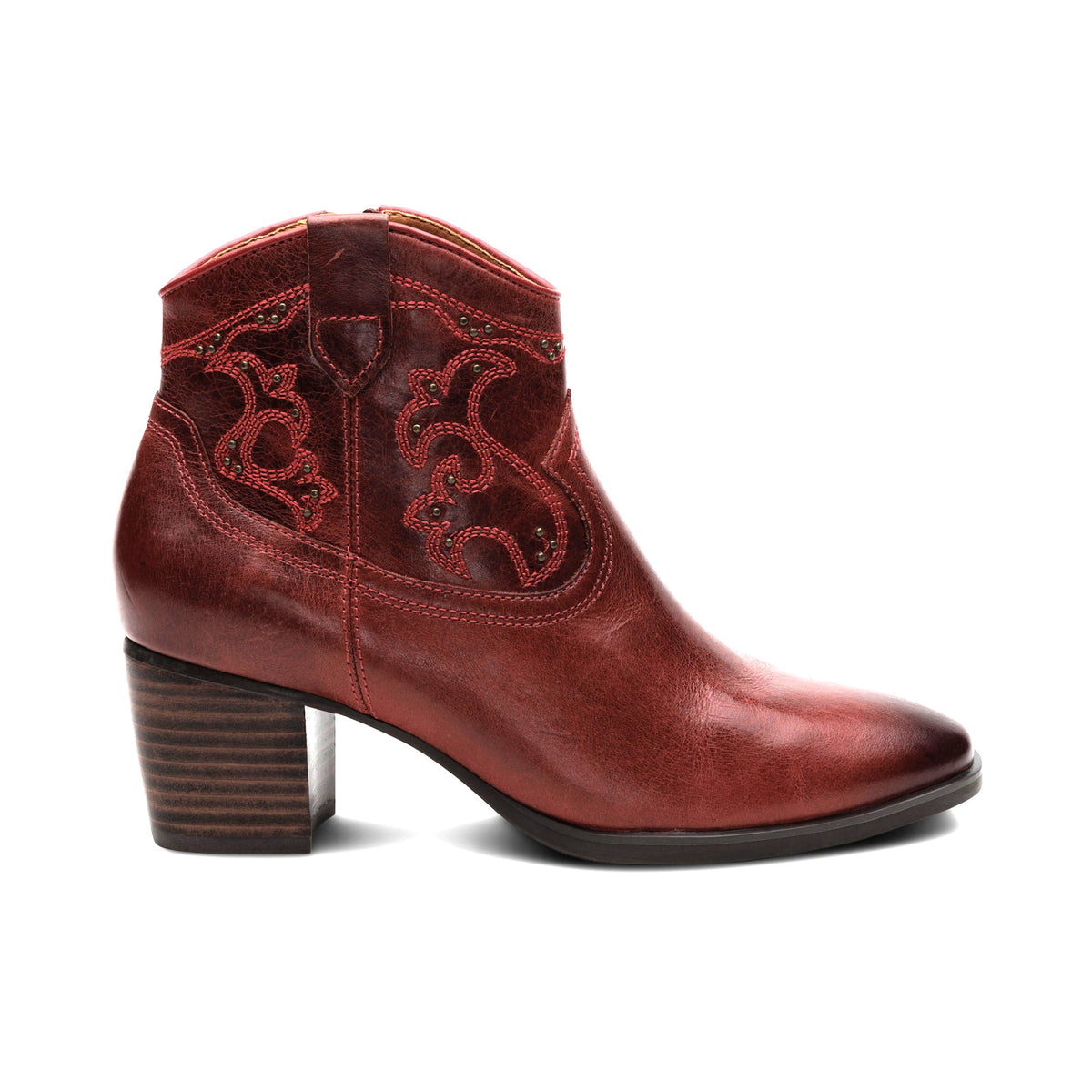 Aetrex Reagan Ankle Boot - Red