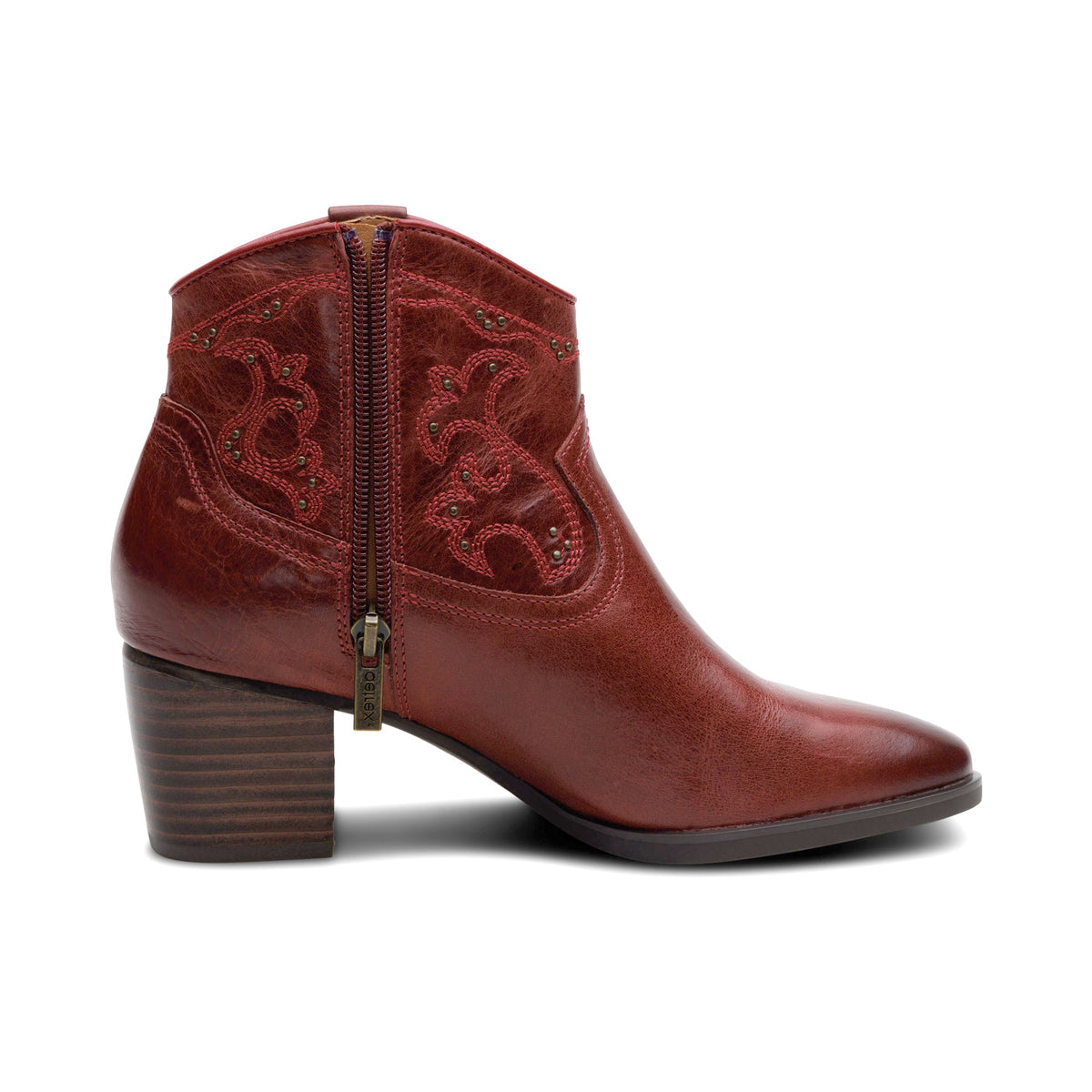 Aetrex Reagan Ankle Boot - Red