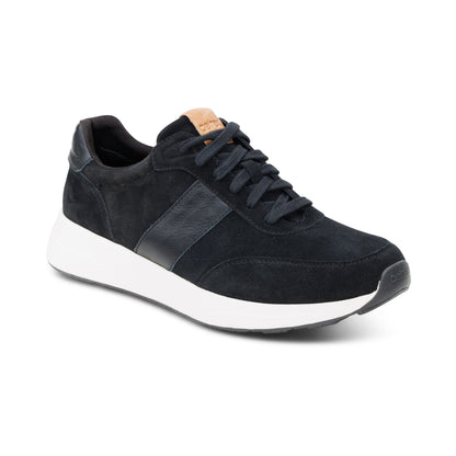 Aetrex Graham Arch Support Sneaker - Black
