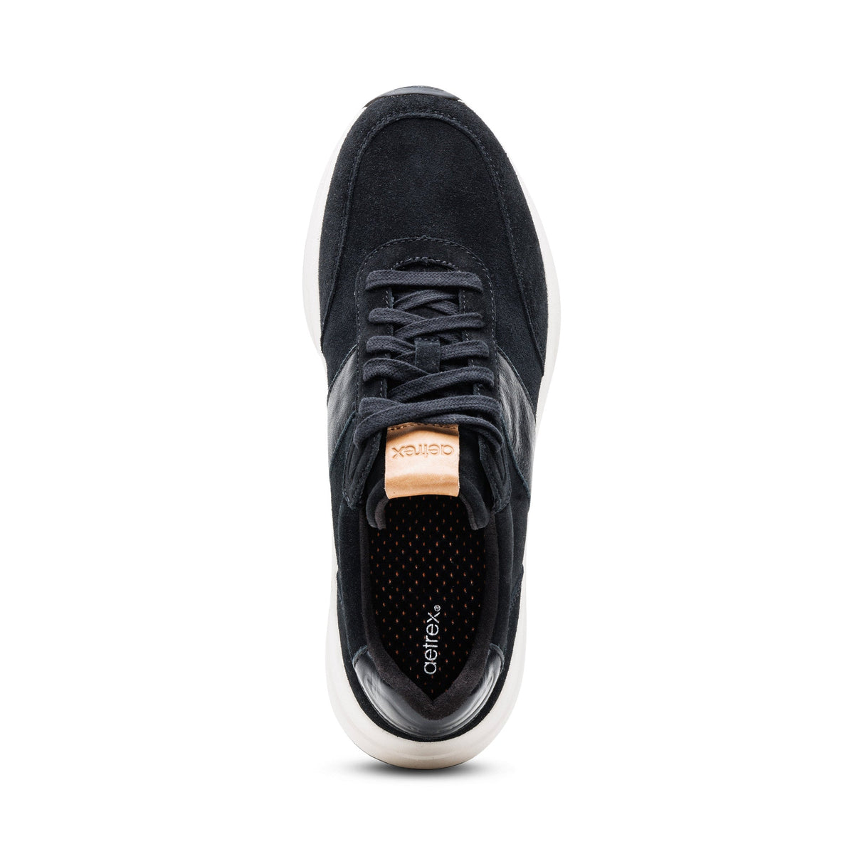 Aetrex Graham Arch Support Sneaker - Black