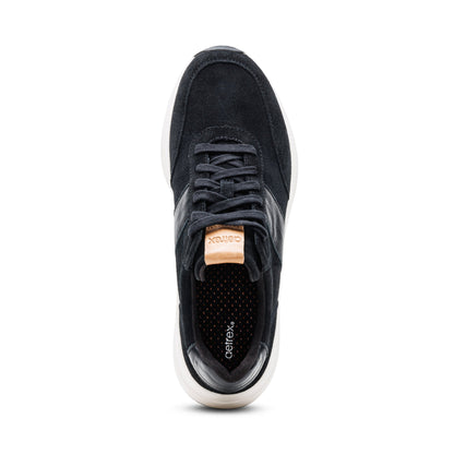Aetrex Graham Arch Support Sneaker - Black